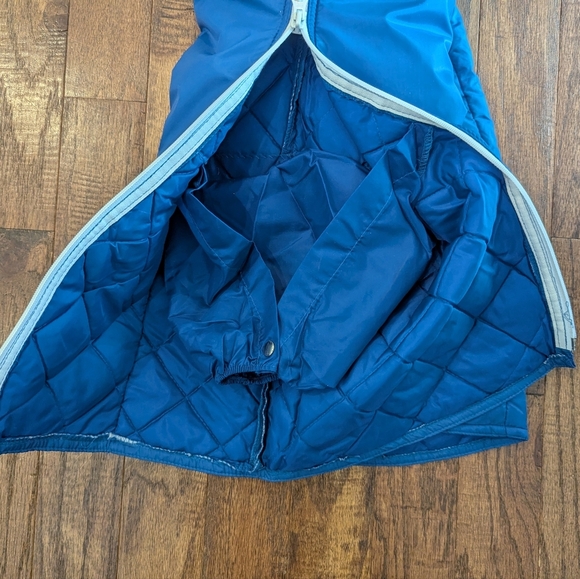 Vintage JC Killy Snowpant Bibs. Never Worn EU 44 Blue With White Racer Stripe - Picture 7 of 11